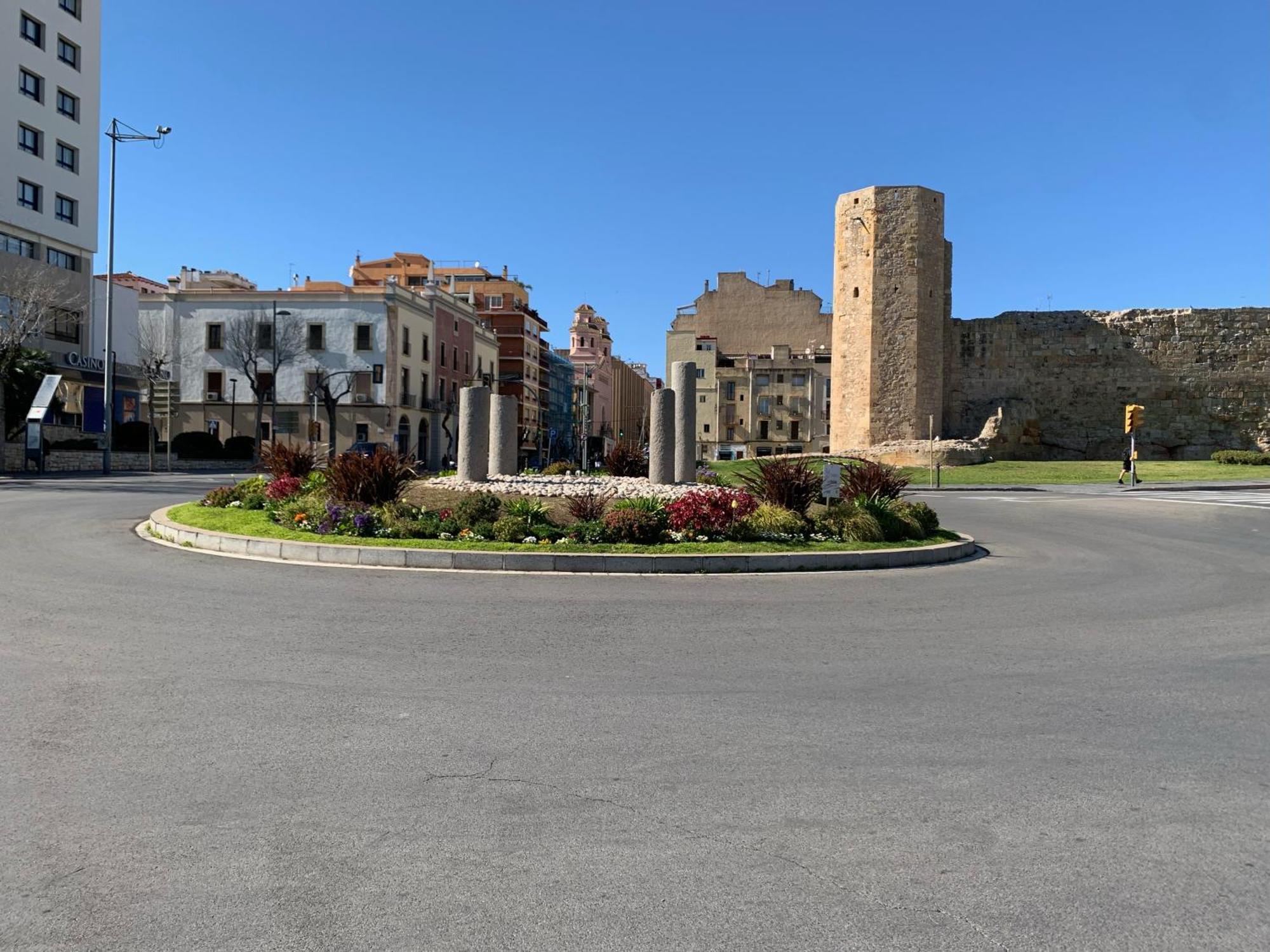 Apartament Anfiteatre Roma Tarragona Bagian luar foto